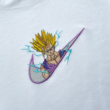 Bluza/Koszulka z haftem «Super Saiyan Gohan – Potęga Wojownika»