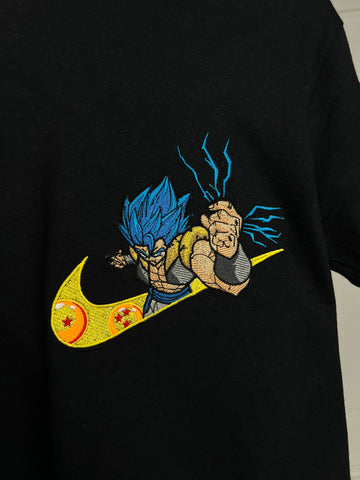 Bluza/Koszulka z haftem «Super Saiyan God Gogeta - Dragon Ball»