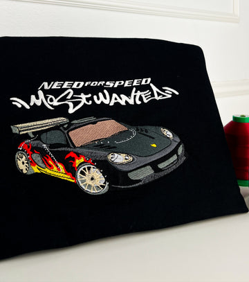 Bluza/Koszulka z haftem «NFS Porsche - Mistrzowska Prędkość»