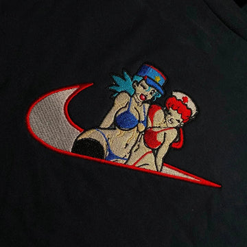 Bluza/Koszulka z haftem – motyw z postacią Pokemon Gyats. Idealny prezent dla fanów Pokemonów!