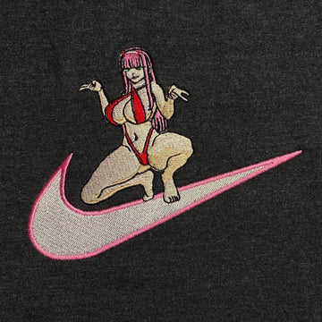 Bluza/Koszulka z haftem «Zero Two – Power Squat»