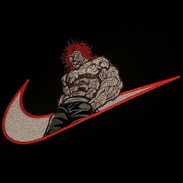 Bluza/Koszulka z haftem «Baki – Yujiro Hanma»