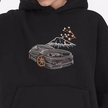 Bluza/Koszulka z haftem «JDM Toyota Chaser JZX100 Tourer - Szybka Przygoda»