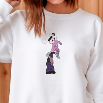 Bluza/Koszulka z haftem – postać Strach (Fear) z filmu «W Głowie Się Nie Mieści / Inside Out»